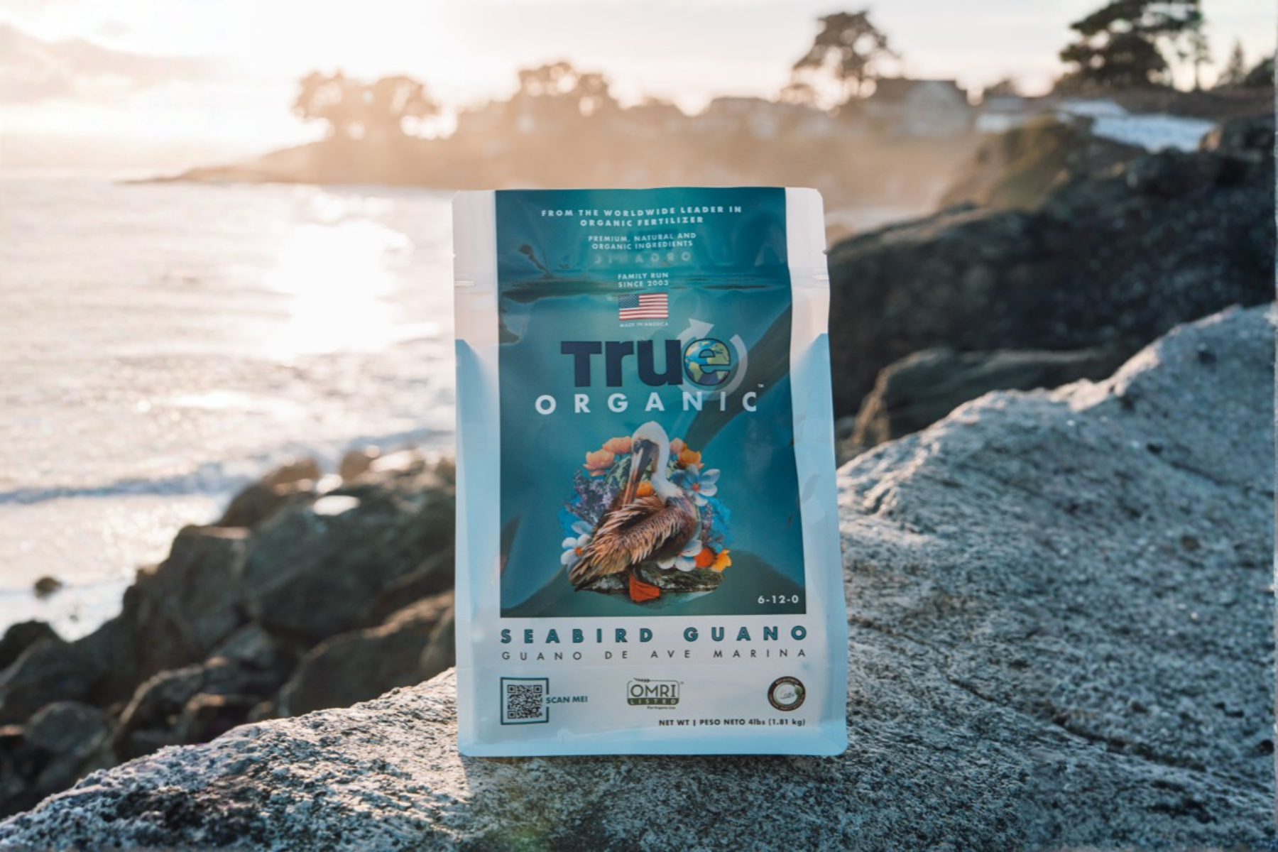 True Organic Seabird Guano California Oceanfront Photo